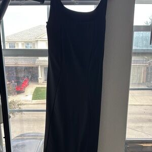 Sexy Plus Size Black Bodycon Sleeveless Dress